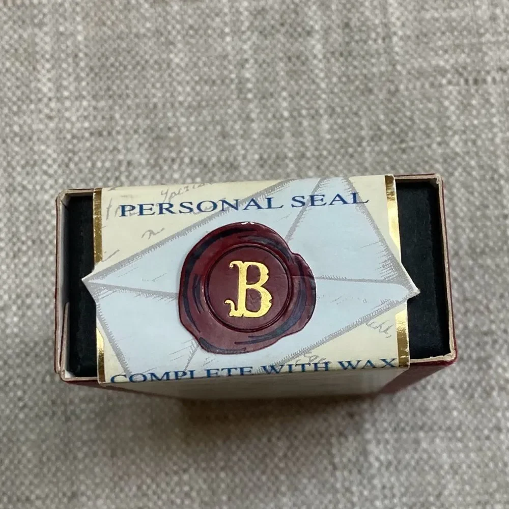 New Stuart Houghton Personal Seal Set With Wax